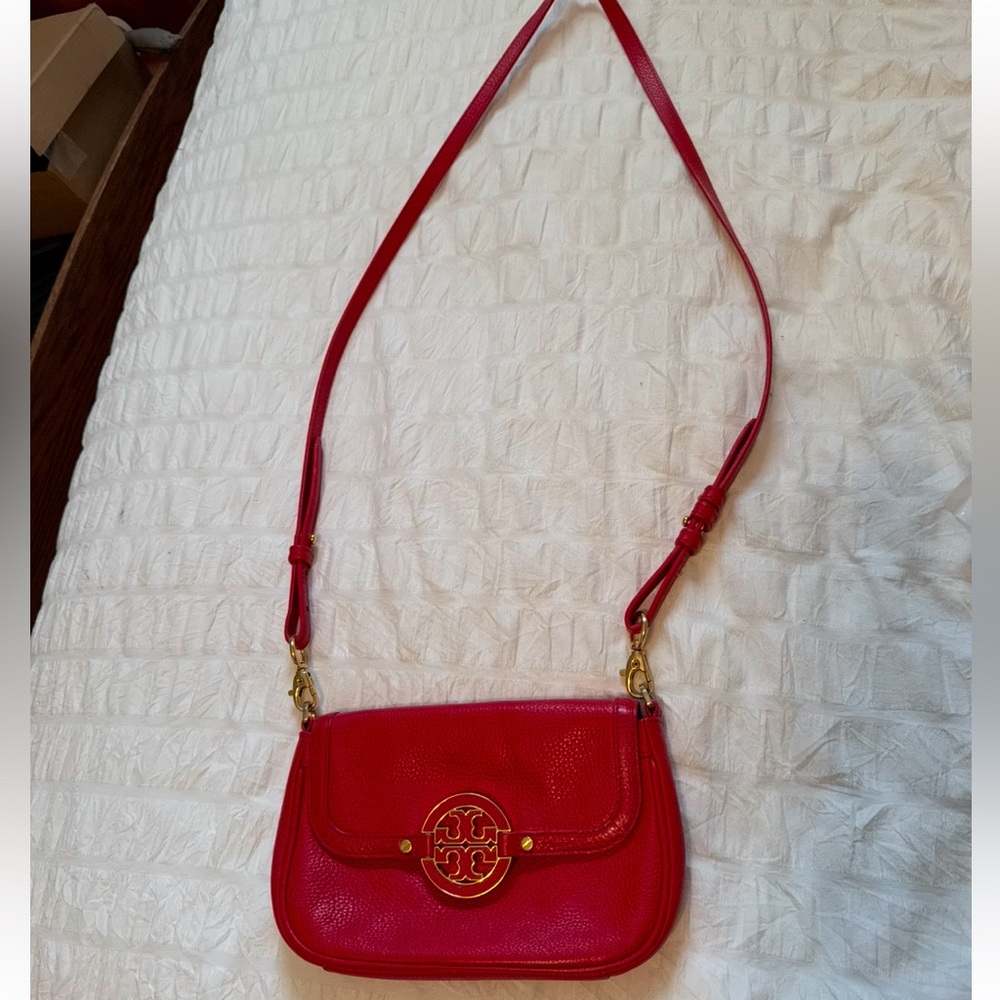 Tory Burch red purse
